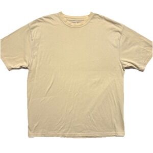 Exofficio Insect Shield T-Shirt Mens XL Beige Short Sleeve Bug Repellant Outdoor